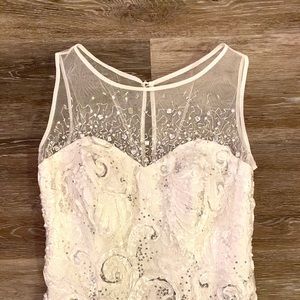 Mesh top ball • wedding dress